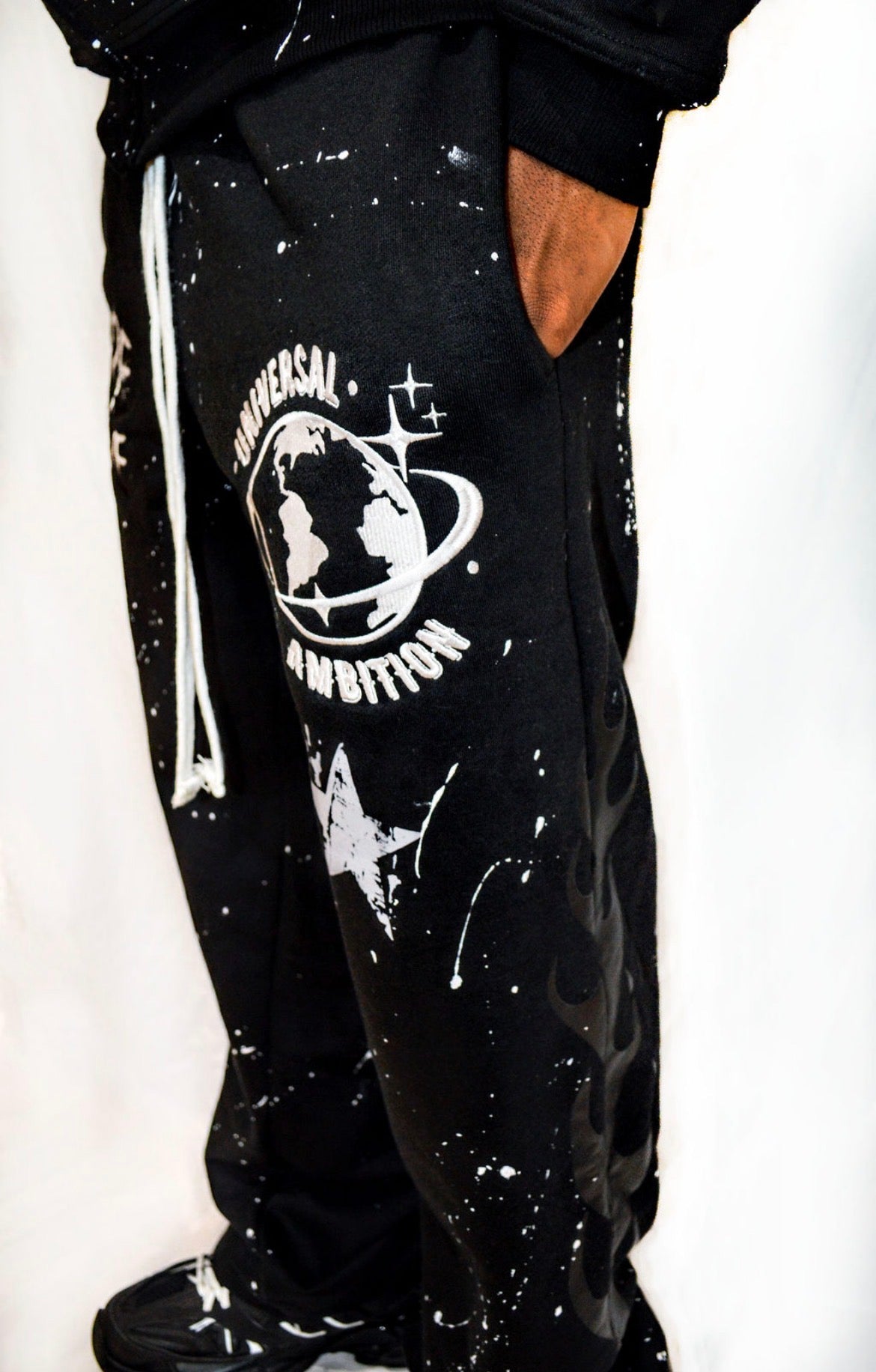 Venom smoke fleece “pants”